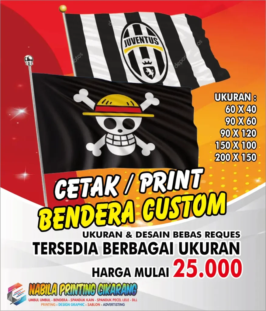 cetak bendera cikarang
